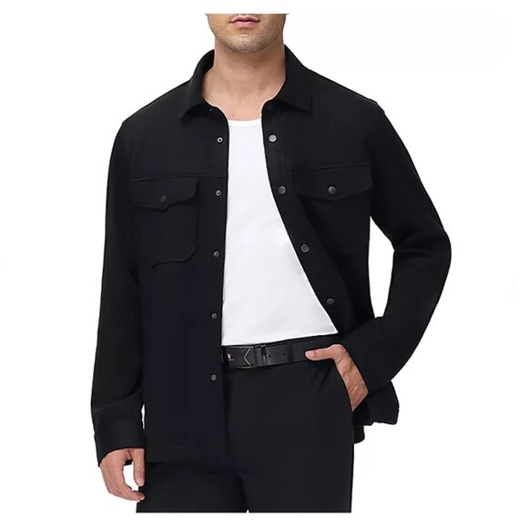 Frye Black Casual Button Down Shirt with Classic Design - Picture 4 of 7